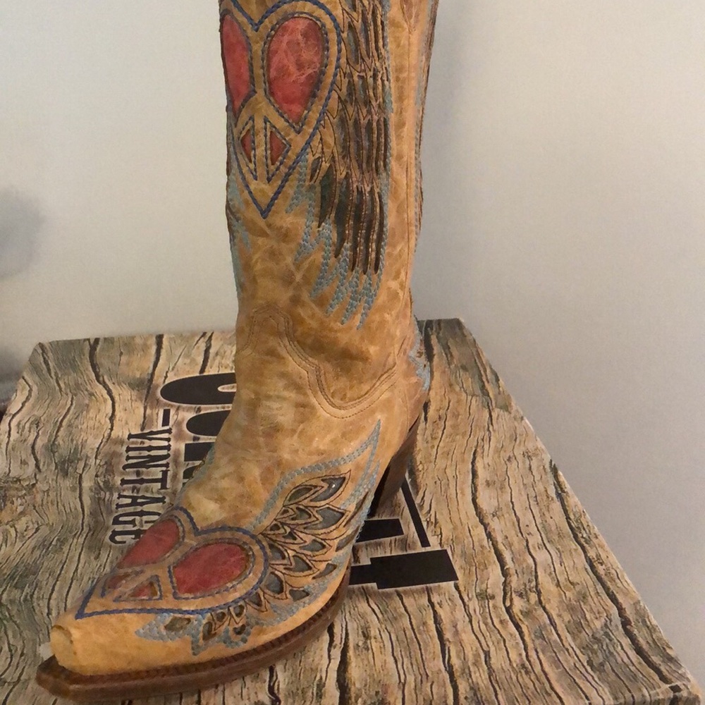 Corral Cowgirl Boots - Picture 2 of 4